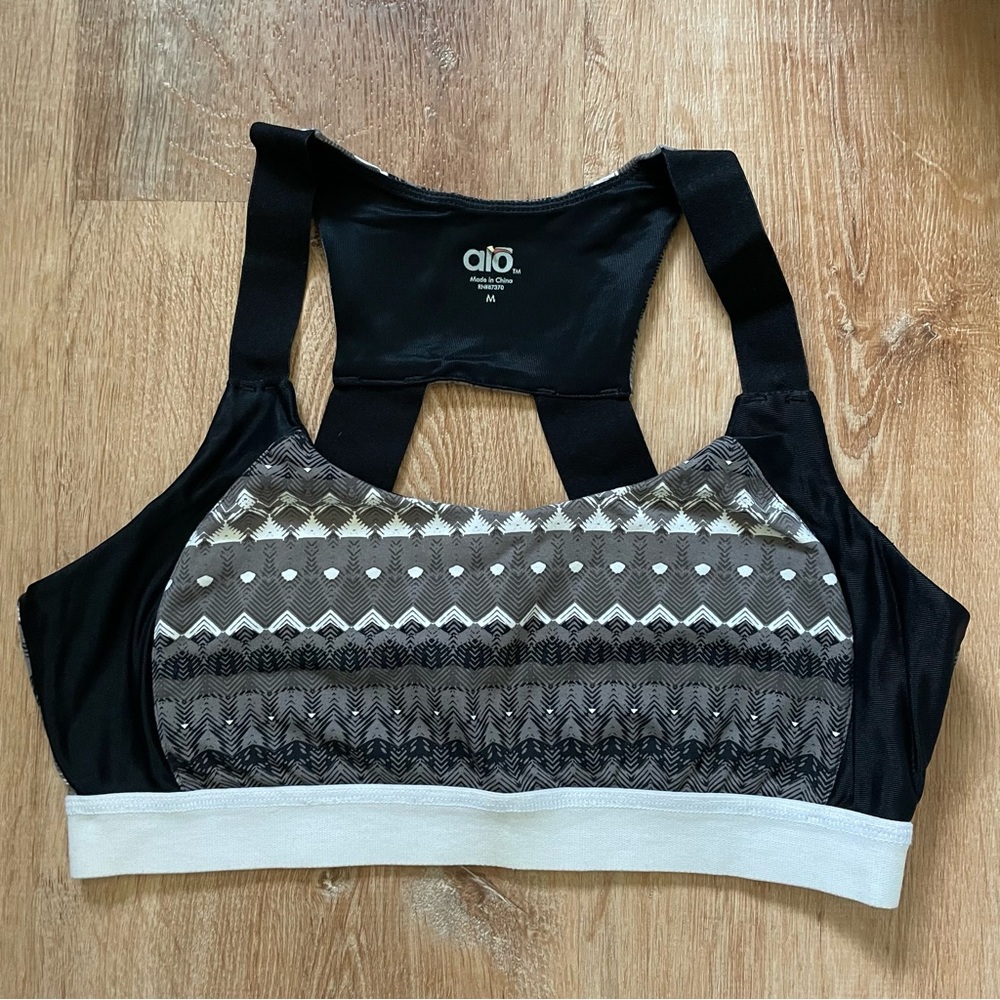 ALO Yoga High Impact Bra Top Medium